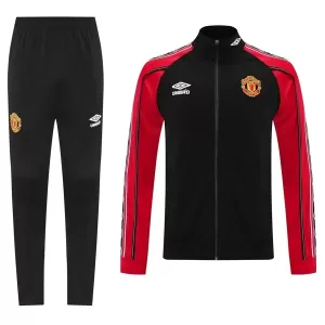 Conjunto De Chaqueta De Entrenamiento Manchester United Hombre 25/26 Negro