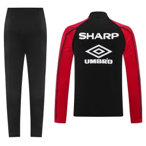 Conjunto De Chaqueta De Entrenamiento Manchester United Hombre 25/26 Negro