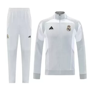 Conjunto De Chaqueta De Entrenamiento Real Madrid Hombre 25/26 Gris Conjunto De Chaqueta De Entrenamiento Real Madrid Hombre 25/26 Gris