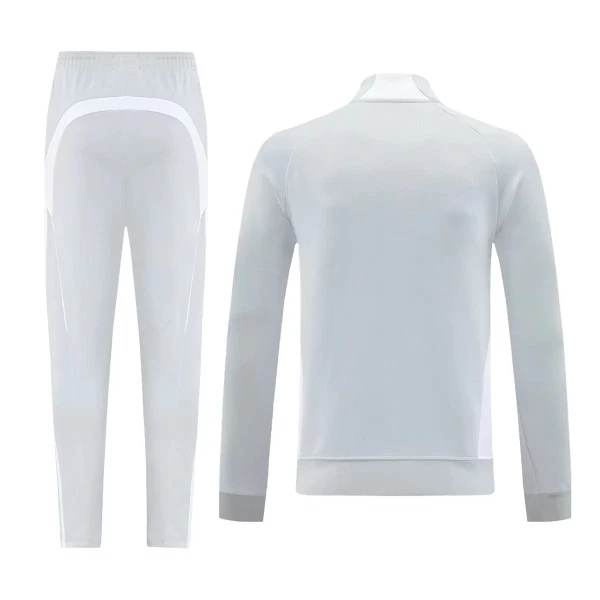 Conjunto De Chaqueta De Entrenamiento Real Madrid Hombre 25/26 Gris