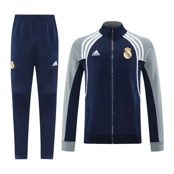 Conjunto De Chaqueta De Entrenamiento Real Madrid Hombre 25/26 Navy Conjunto De Chaqueta De Entrenamiento Real Madrid Hombre 25/26 Navy