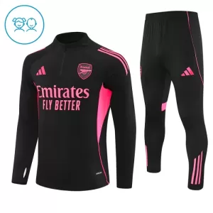 Conjunto de sudadera de entrenamiento Arsenal Niños 25/26 Negro