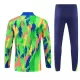 Conjunto de sudadera de entrenamiento Brasil Hombre 25/26 Verde