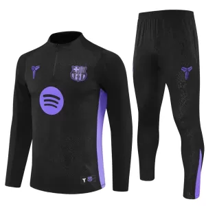 Conjunto de sudadera de entrenamiento FC Barcelona Hombre 25/26 Negro Conjunto de sudadera de entrenamiento FC Barcelona Hombre 25/26 Negro