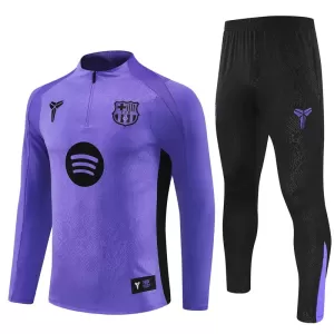 Conjunto de sudadera de entrenamiento FC Barcelona Hombre 25/26 Púrpura Conjunto de sudadera de entrenamiento FC Barcelona Hombre 25/26 Púrpura