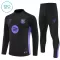 Conjunto de sudadera de entrenamiento FC Barcelona Niños 25/26 Negro