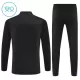 Conjunto de sudadera de entrenamiento FC Barcelona Niños 25/26 Negro