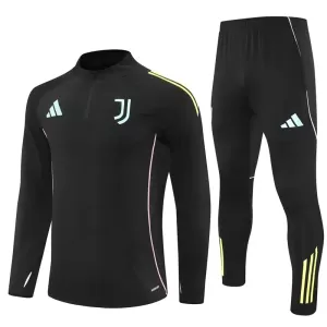 Conjunto de sudadera de entrenamiento Juventus Hombre 25/26 Negro
