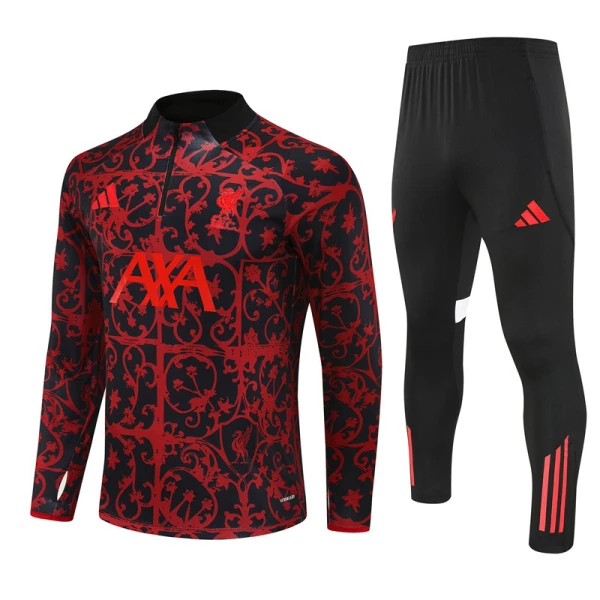 Conjunto de sudadera de entrenamiento Liverpool Hombre 25/26 Negro