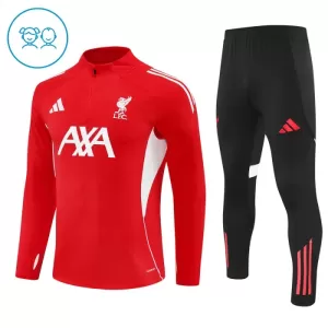 Conjunto de sudadera de entrenamiento Liverpool Niños 25/26 Rojo