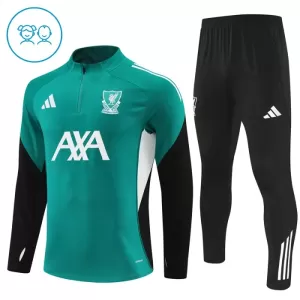 Conjunto de sudadera de entrenamiento Liverpool Niños 25/26 Verde
