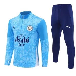 Conjunto de sudadera de entrenamiento Manchester City Hombre 25/26 Azul