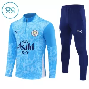 Conjunto de sudadera de entrenamiento Manchester City Niños 25/26 Azul