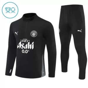 Conjunto de sudadera de entrenamiento Manchester City Niños 25/26 Negro