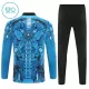 Conjunto de sudadera de entrenamiento Nápoles Niños 25/26 Azul
