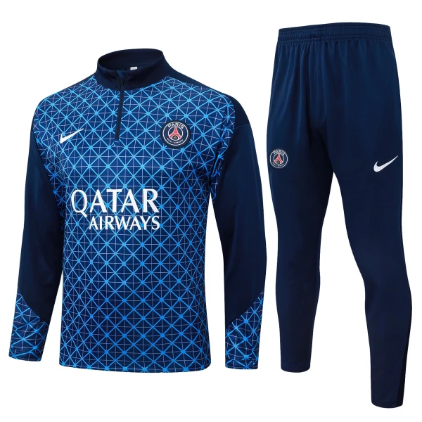 Conjunto de sudadera de entrenamiento Paris Saint-Germain Hombre 25/26 Azul Conjunto de sudadera de entrenamiento Paris Saint-Germain Hombre 25/26 Azul