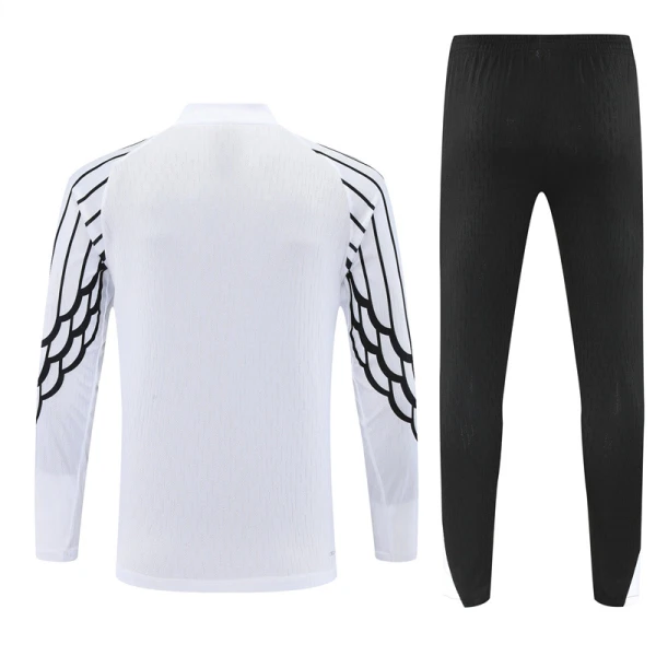 Conjunto de sudadera de entrenamiento Paris Saint-Germain Hombre 25/26 Blanco