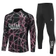 Conjunto de sudadera de entrenamiento Paris Saint-Germain Hombre 25/26 Negro