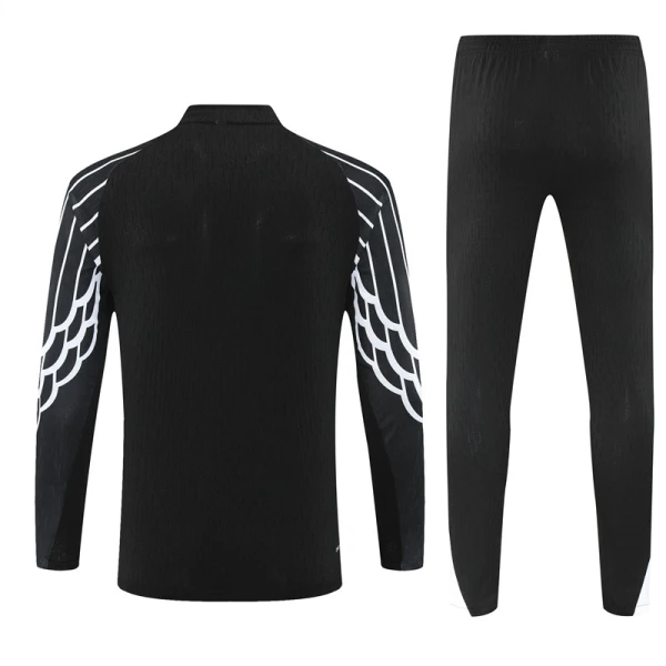 Conjunto de sudadera de entrenamiento Paris Saint-Germain Hombre 25/26 Negro