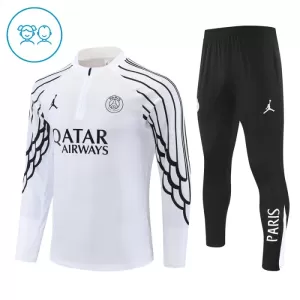 Conjunto de sudadera de entrenamiento Paris Saint-Germain Niños 25/26 Blanco