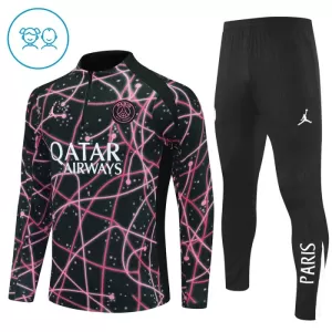 Conjunto de sudadera de entrenamiento Paris Saint-Germain Niños 25/26 Negro