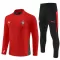 Conjunto de sudadera de entrenamiento Portugal Hombre 25/26 Rojo