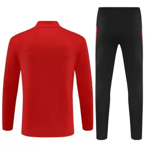 Conjunto de sudadera de entrenamiento Portugal Hombre 25/26 Rojo