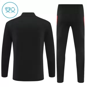 Conjunto de sudadera de entrenamiento Portugal Niños 25/26 Negro