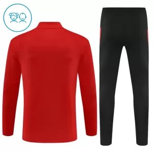Conjunto de sudadera de entrenamiento Portugal Niños 25/26 Rojo