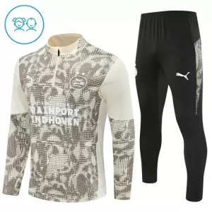 Conjunto de sudadera de entrenamiento PSV Eindhoven Niños 25/26 Gris