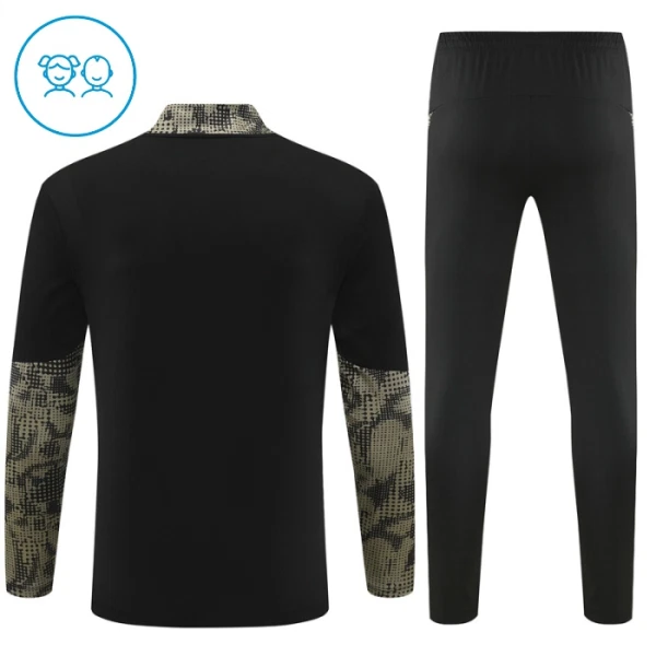 Conjunto de sudadera de entrenamiento PSV Eindhoven Niños 25/26 Negro