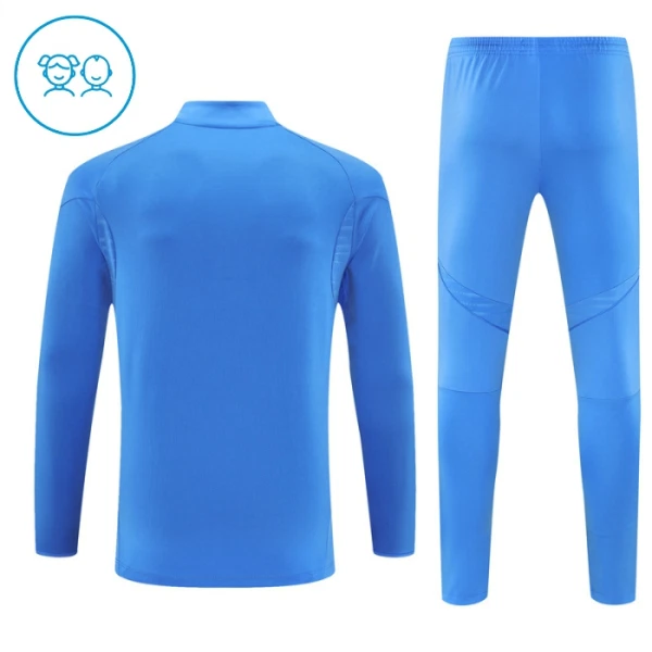 Conjunto de sudadera de entrenamiento Real Madrid Niños 25/26 Azul