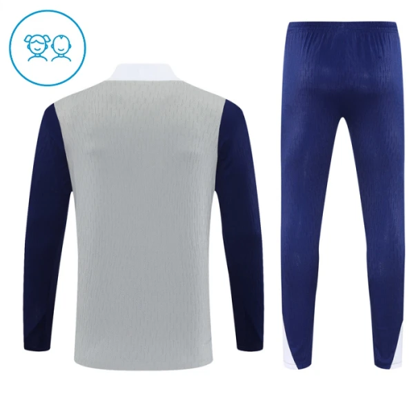 Conjunto de sudadera de entrenamiento Tottenham Hotspur Niños 25/26 Gris