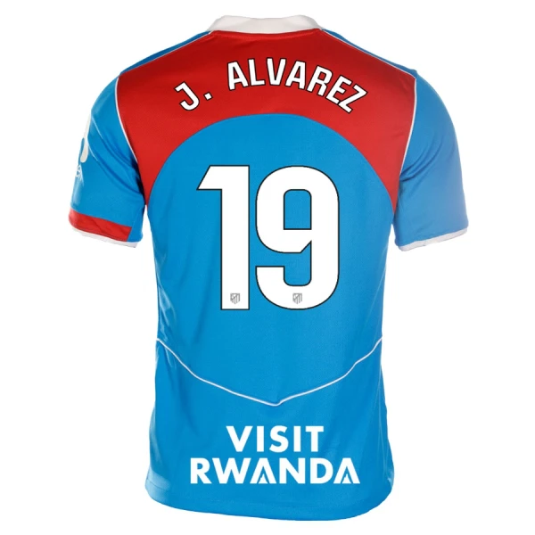 Camiseta Atlético Madrid Julián Álvarez 19 Hombre 3ª Equipación 25/26