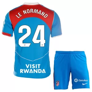 Camiseta Atlético Madrid Le Normand 24 Niños 3ª Equipación 25/26 Camiseta Atlético Madrid Le Normand 24 Niños 3ª Equipación 25/26