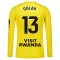 Camiseta Portero Atlético Madrid Jan Oblak 13 Hombre 25/26 Manga Larga Amarillo