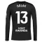 Camiseta Portero Atlético Madrid Jan Oblak 13 Hombre 25/26 Manga Larga Negro