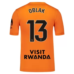 Camiseta Portero Atlético Madrid Jan Oblak 13 Hombre 25/26 Naranja Camiseta Portero Atlético Madrid Jan Oblak 13 Hombre 25/26 Naranja