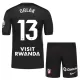 Camiseta Portero Atlético Madrid Jan Oblak 13 Niños 25/26 Negro