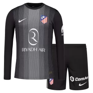 Camiseta Portero Atlético Madrid Niños 25/26 Manga Larga Negro Camiseta Portero Atlético Madrid Niños 25/26 Manga Larga Negro