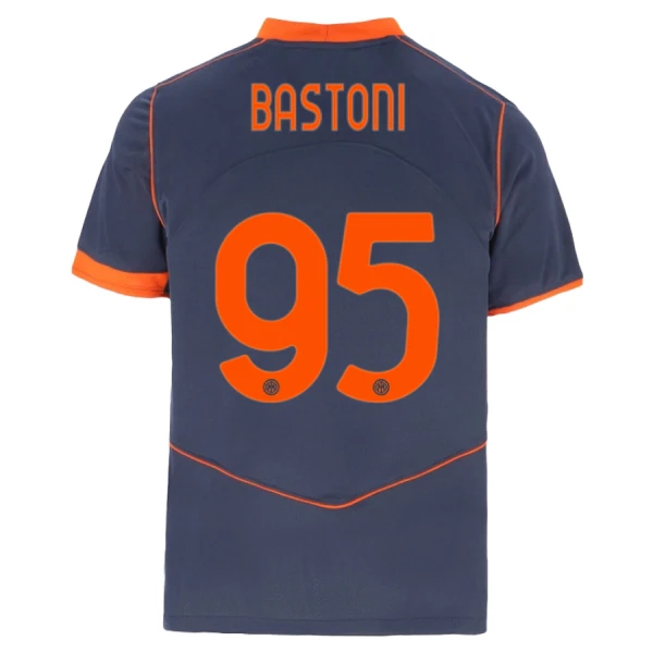 Camiseta Inter de Milán Bastoni 95 Niños 3ª Equipación 25/26