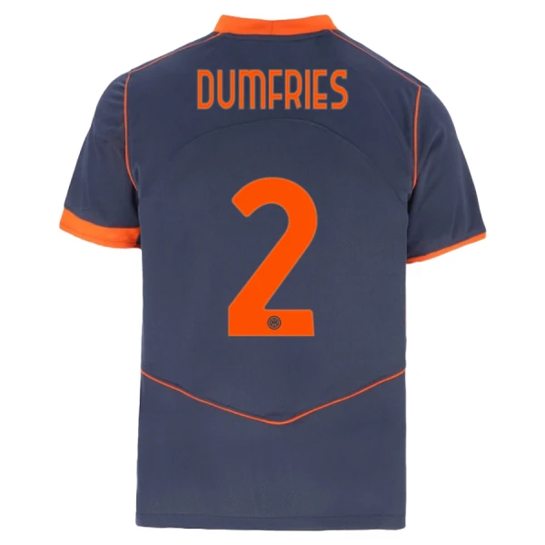 Camiseta Inter de Milán Dumfries 2 Hombre 3ª Equipación 25/26