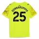 Camiseta Portero Manchester City Gianluigi Donnarumma 25 Hombre 25/26 Amarillo Camiseta Portero Manchester City Gianluigi Donnarumma 25 Hombre 25/26 Amarillo