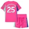 Camiseta Portero Manchester City Gianluigi Donnarumma 25 Niños 25/26 Rosa