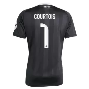 Camiseta Portero Real Madrid Thibaut Courtois 1 Hombre 25/26 Negro Camiseta Portero Real Madrid Thibaut Courtois 1 Hombre 25/26 Negro