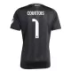 Camiseta Portero Real Madrid Thibaut Courtois 1 Hombre 25/26 Negro