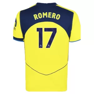 Camiseta Tottenham Hotspur Cristian Romero 17 Hombre 3ª Equipación 25/26