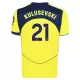 Camiseta Tottenham Hotspur Dejan Kulusevski 21 Niños 3ª Equipación 25/26