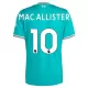 Camiseta Liverpool Alexis Mac Allister 10 Hombre 3ª Equipación 25/26