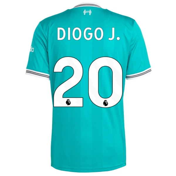 Camiseta Liverpool Diogo Jota 20 Niños 3ª Equipación 25/26